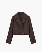 Tatiana | Women's Short Double Breasted Trench Coat
