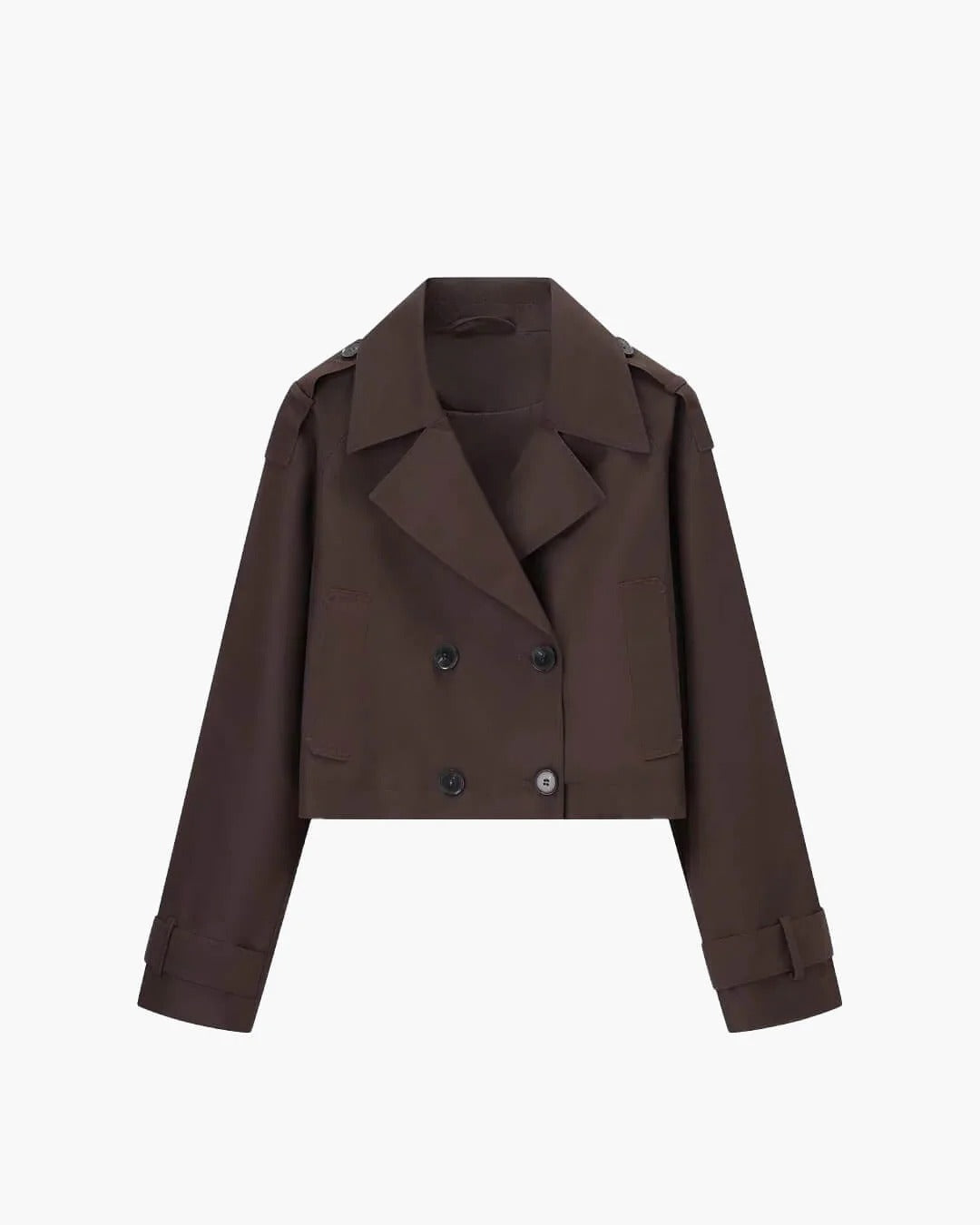 Tatiana | Women's Short Double Breasted Trench Coat