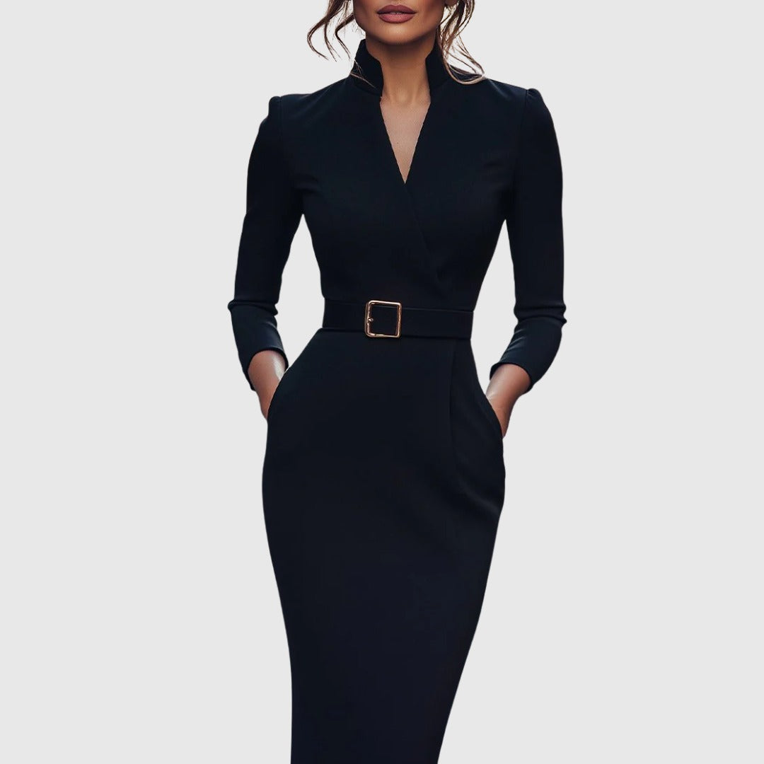 Women's Cocktail Bodycon Midi Dress — TOPNEWPLACE