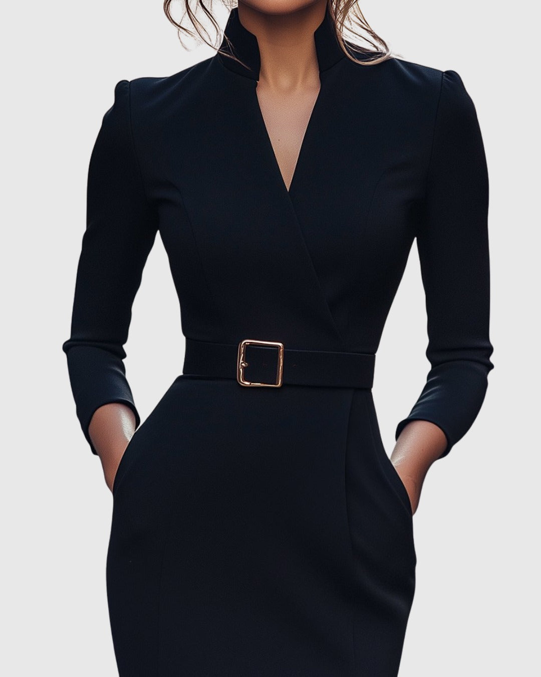 Women's Cocktail Bodycon Midi Dress — TOPNEWPLACE (view 3)