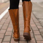 Daisy | Knee High Riding Boots — TOPNEWPLACE (view 6)