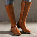 Daisy | Knee High Riding Boots — TOPNEWPLACE (view 4)
