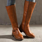 Daisy | Knee High Riding Boots — TOPNEWPLACE (view 4)