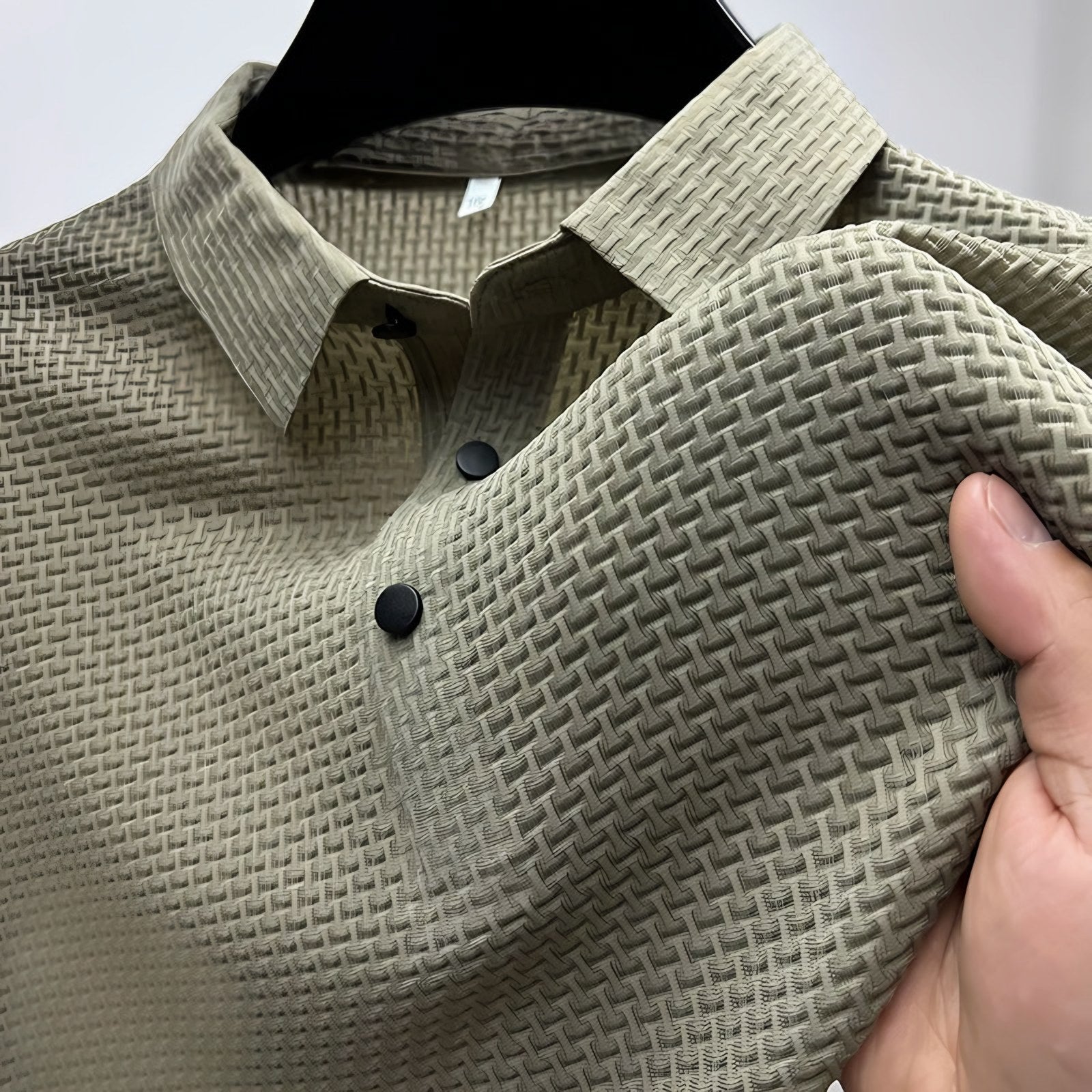 Men's Knit Polo Shirt — view 3