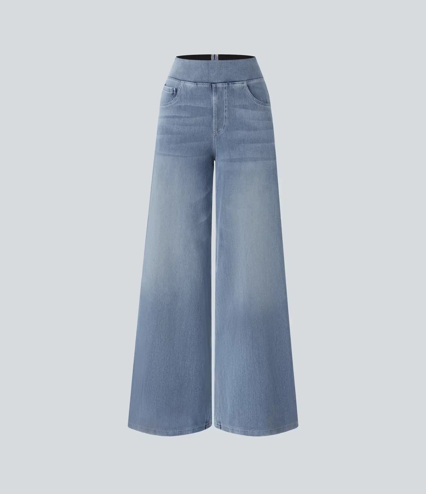 Gineva | Women’s High-Rise Flare Denim Pants — TOPNEWPLACE (view 11)
