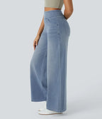 Gineva | Women’s High-Rise Flare Denim Pants