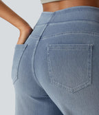 Gineva | Women’s High-Rise Flare Denim Pants