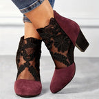 Beatrice | Lace Ankle Boots — TOPNEWPLACE (view 2)