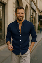Men's Long Sleeve Casual Shirt — view 8