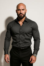 Men's Long Sleeve Dress Shirt — view 6