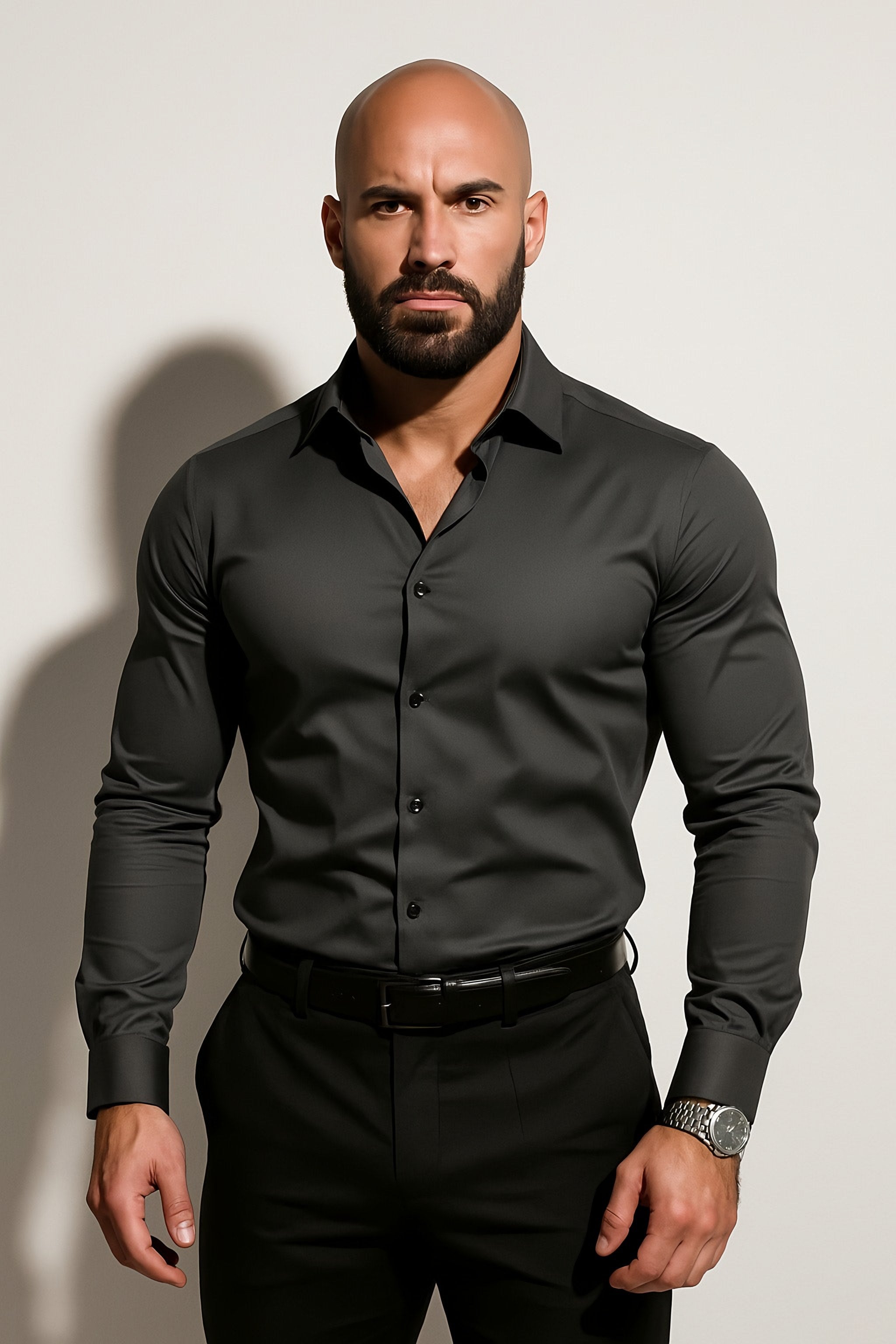 Men's Long Sleeve Dress Shirt — view 6