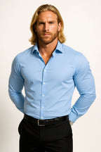 Men's Long Sleeve Dress Shirt — view 1