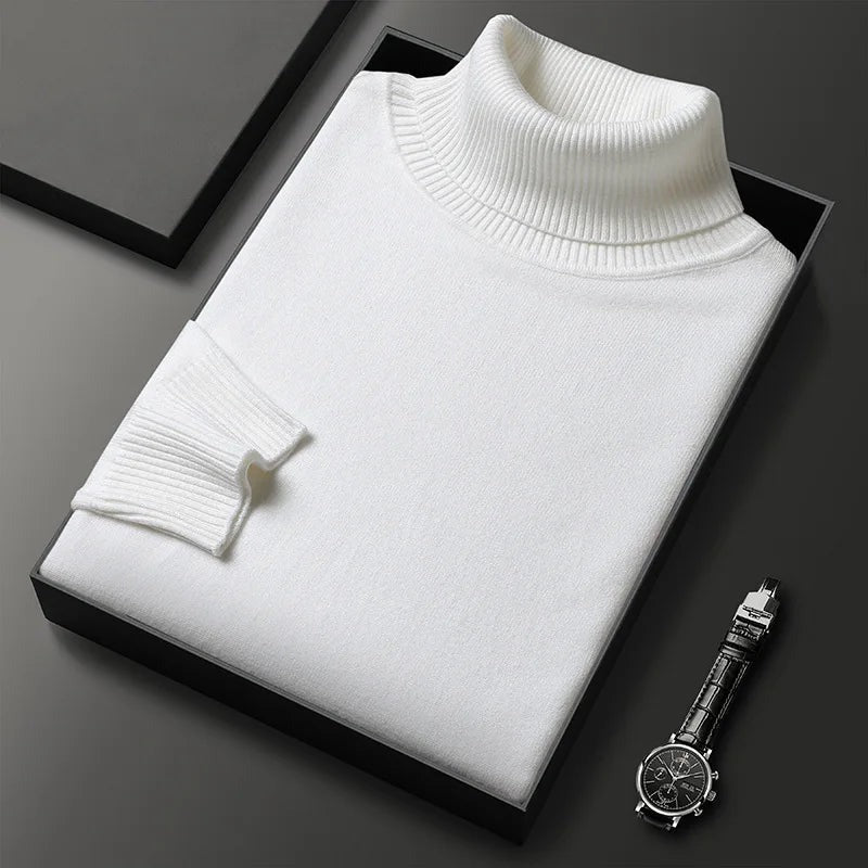 Max | Long Sleeve Turtleneck Sweater — TOPNEWPLACE (view 3)