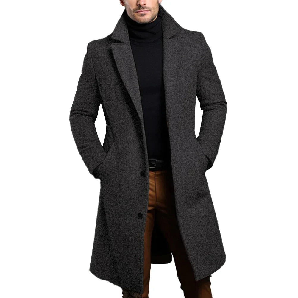 Benjamin | Long Winter Coat — TOPNEWPLACE (view 2)