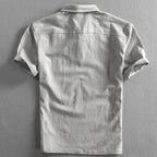 Joakim | Men's Linen Polo Shirt with Short Sleeves