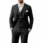 Marek | Men's Linen Three-Piece Wedding Suit