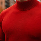 Alfie | Mock Neck Knit Sweater — TOPNEWPLACE (view 7)