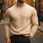 Alfie | Mock Neck Knit Sweater — TOPNEWPLACE (view 8)