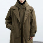 Arthur | Oversized Hooded Trench Coat — TOPNEWPLACE (view 5)