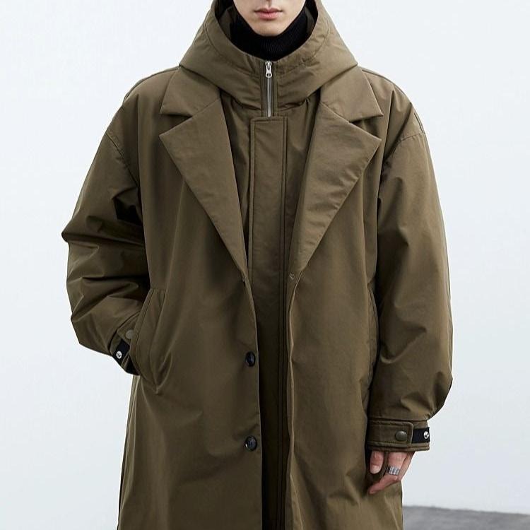 Arthur | Oversized Hooded Trench Coat — TOPNEWPLACE (view 5)