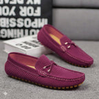 Lucius | Men's Perforated Slip-On Loafers