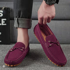 Lucius | Men's Perforated Slip-On Loafers