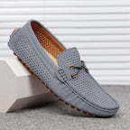 Lucius | Men's Perforated Slip-On Loafers