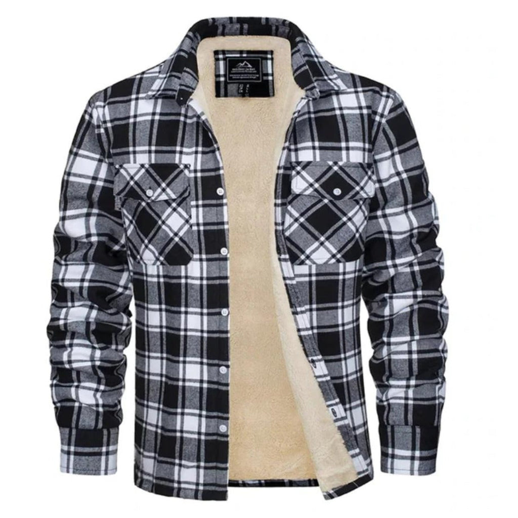 Theo | Plaid Sherpa Jacket — TOPNEWPLACE (view 7)