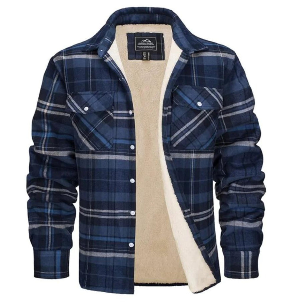 Theo | Plaid Sherpa Jacket — TOPNEWPLACE (view 10)