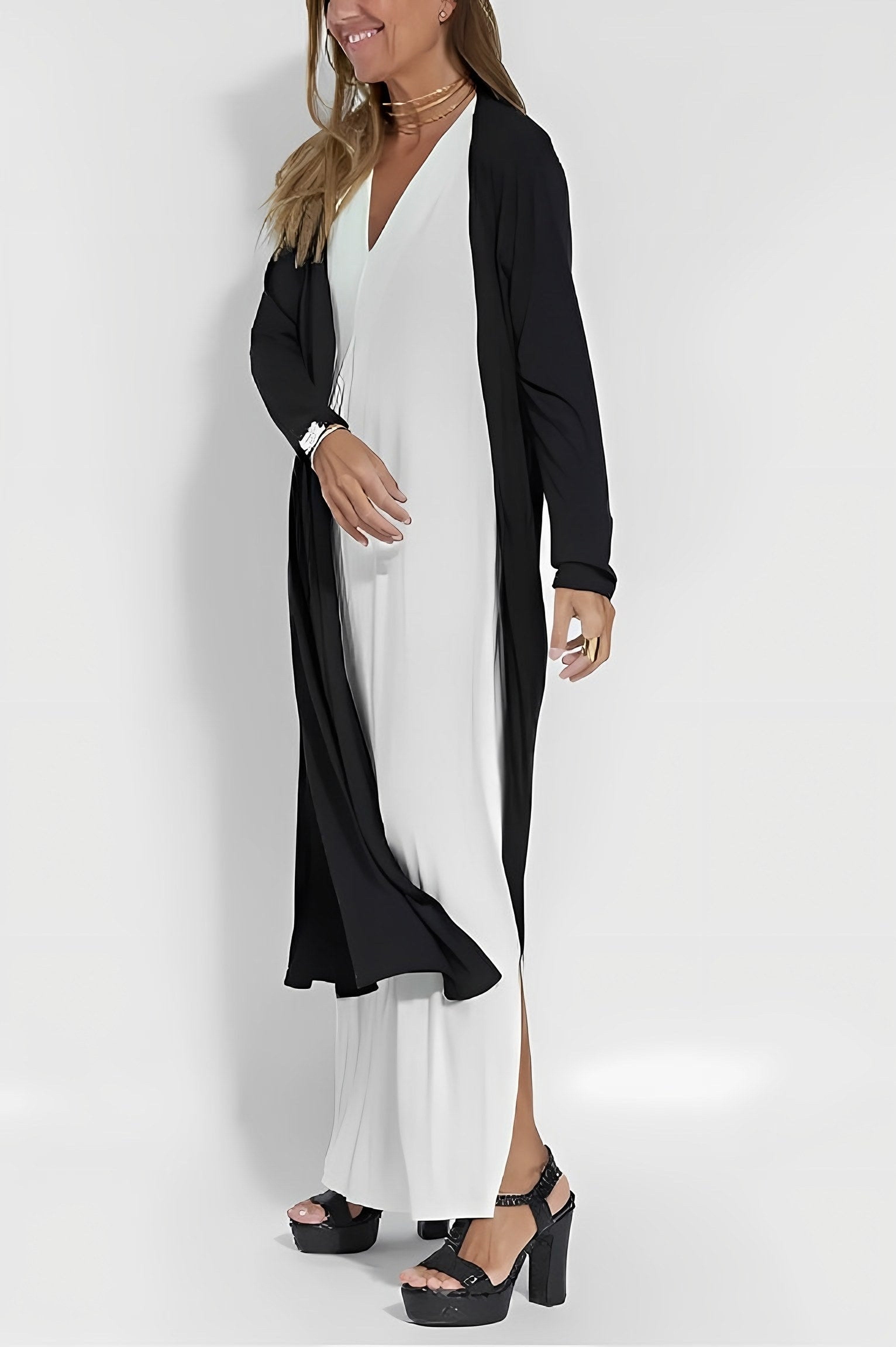 Women's Sleeveless V-Neck Maxi Dress — view 5
