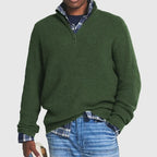 Jack | Ribbed Quarter Zip Sweater — TOPNEWPLACE (view 6)