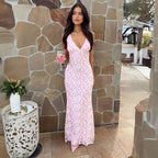 Women's Sleeveless Open Back Maxi Dress — view 8