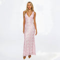 Women's Sleeveless Open Back Maxi Dress — view 1