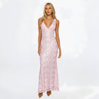 Women's Sleeveless Open Back Maxi Dress — view 1