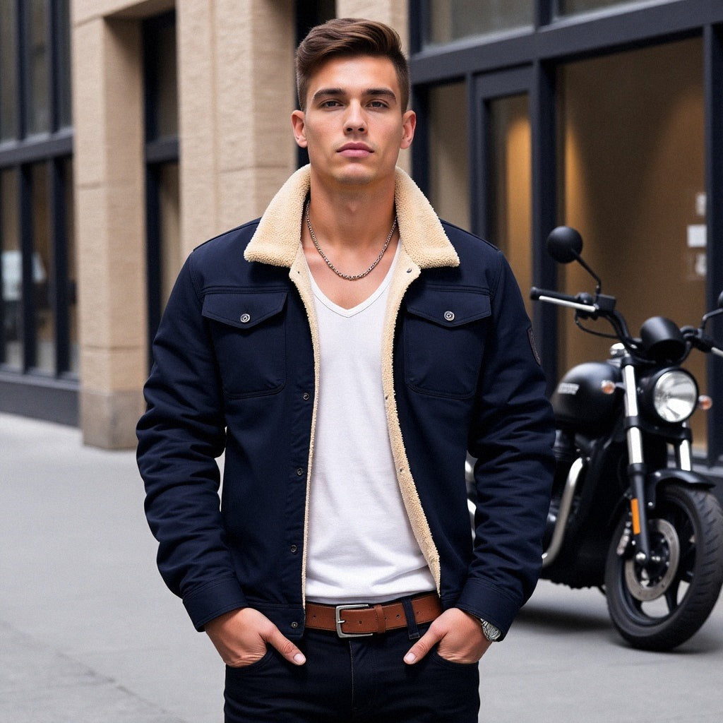 Max | Sherpa Work Jacket — TOPNEWPLACE (view 5)