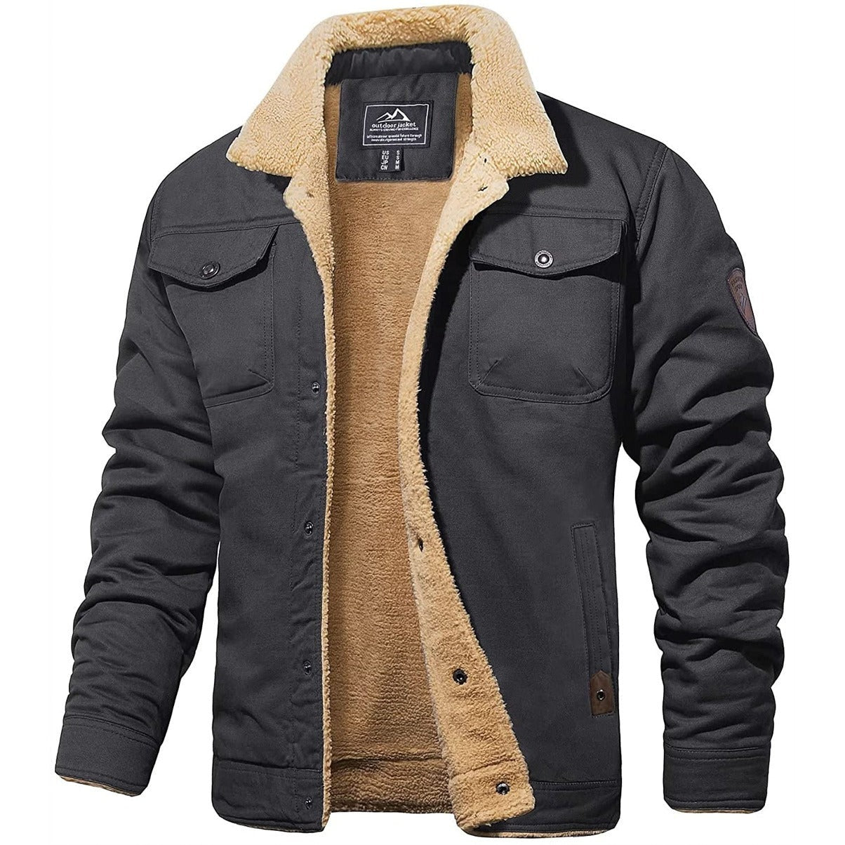 Max | Sherpa Work Jacket — TOPNEWPLACE (view 7)