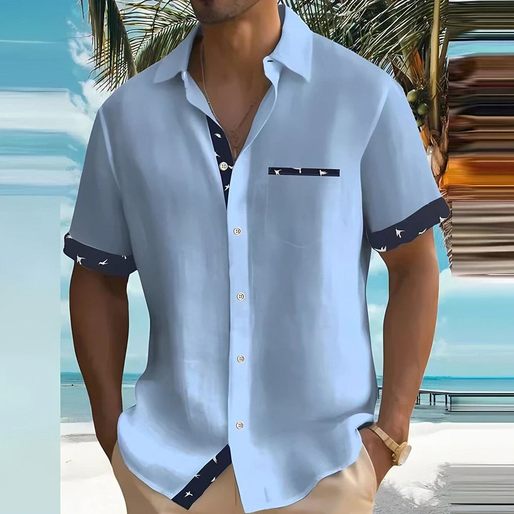 Men's Short Sleeve Summer Shirt — view 2