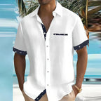 Men's Short Sleeve Summer Shirt — view 1