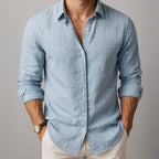 Fabian | Men's Linen Summer Button-Down Shirt