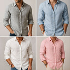 Fabian | Men's Linen Summer Button-Down Shirt