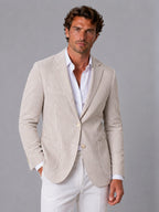 Jorgen | Men's Striped Seersucker Blazer