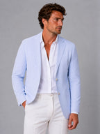 Jorgen | Men's Striped Seersucker Blazer