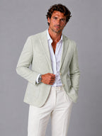Jorgen | Men's Striped Seersucker Blazer