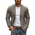 Hendrik | Men's Linen Single-Breasted Formal Blazer