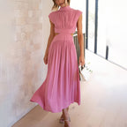 Women's Cut-Out Waist Maxi Dress — view 5