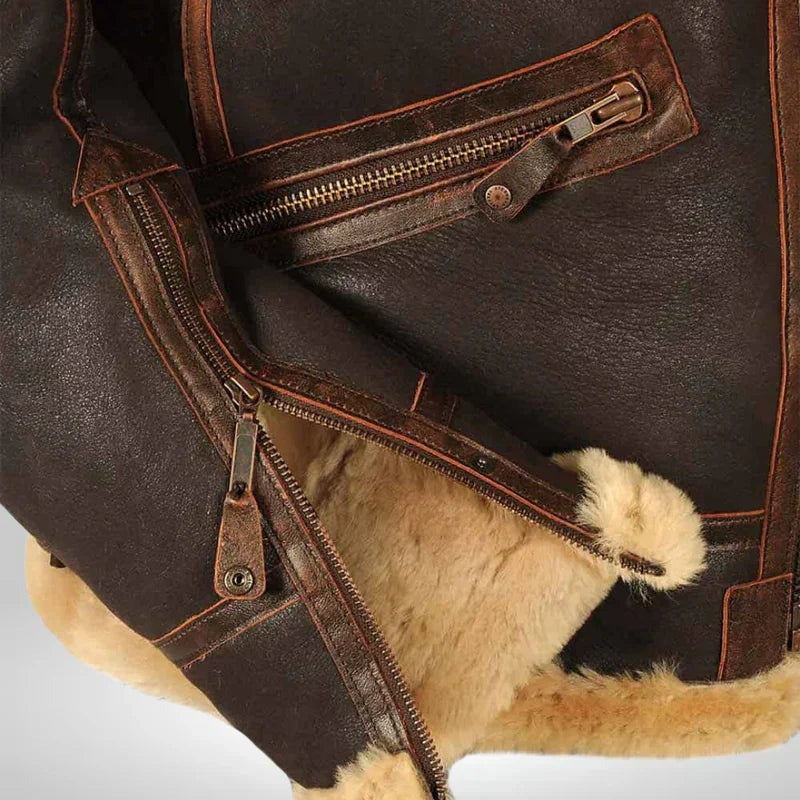 Thomas | Vintage Aviator Bomber Jacket — TOPNEWPLACE (view 8)