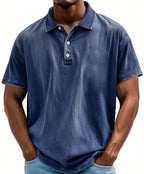 Men's Vintage Washed Polo Shirt — view 7
