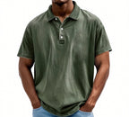 Men's Vintage Washed Polo Shirt — view 6