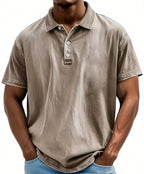 Men's Vintage Washed Polo Shirt — view 5