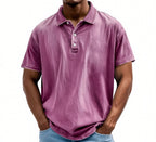 Men's Vintage Washed Polo Shirt — view 10